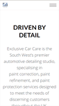 Mobile Screenshot of exclusivecarcare.co.uk